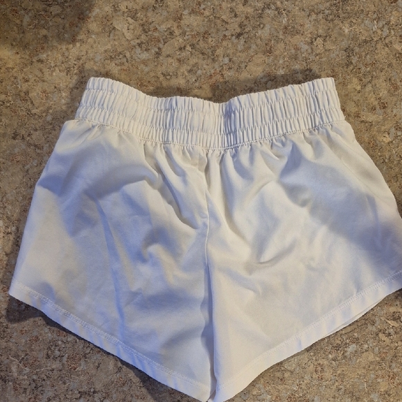 DSG White Women's Athletic Shorts with Elastic Waist - Picture 2 of 2